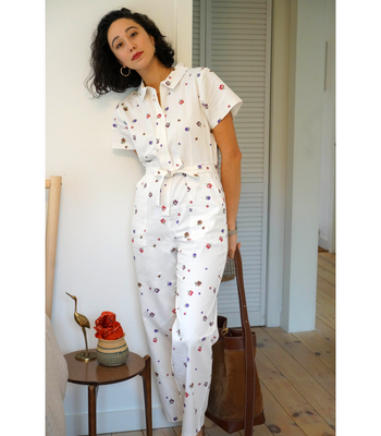 Floral Patty Worksuit