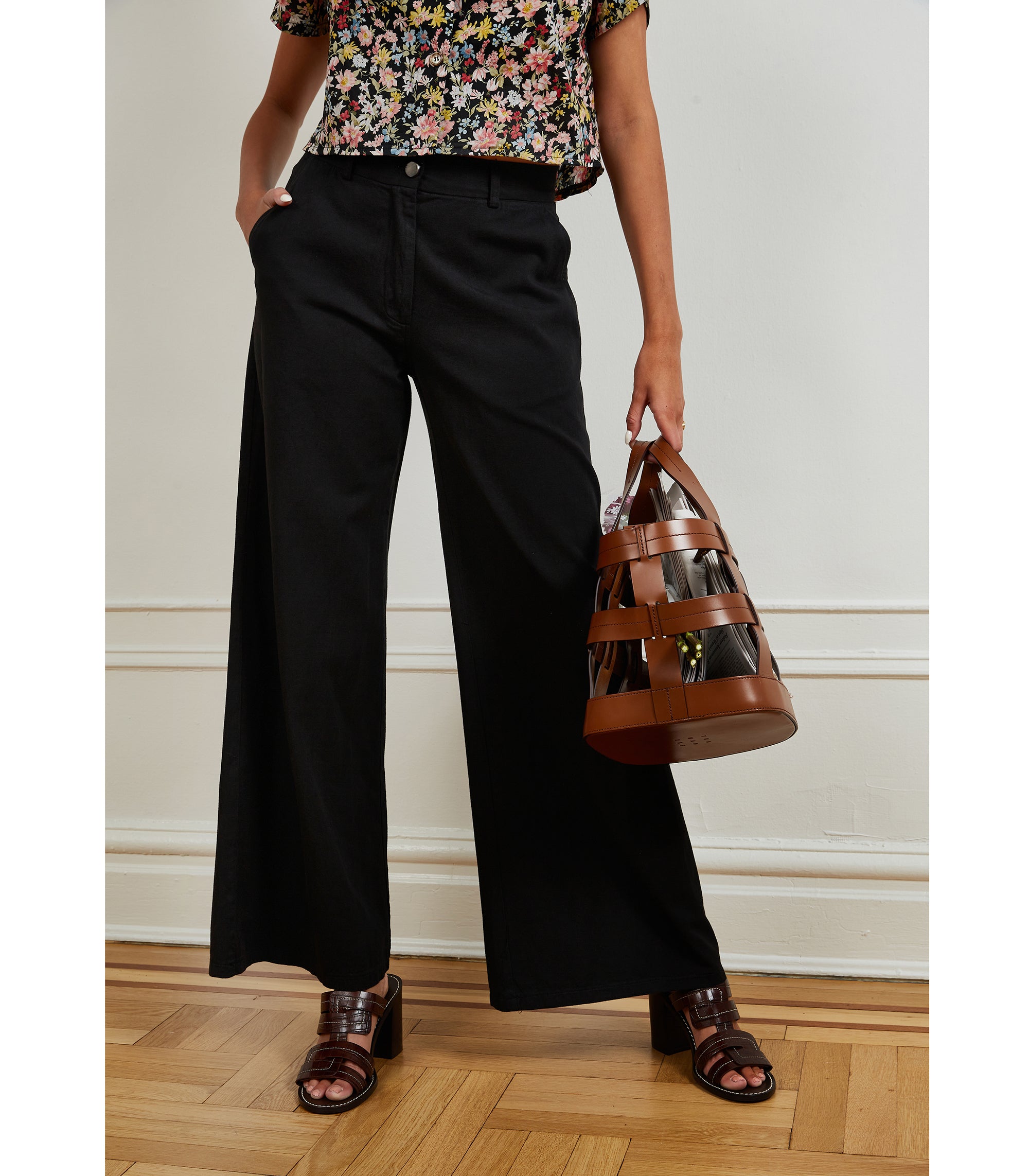 Brigitte Trouser in Black | LOUP