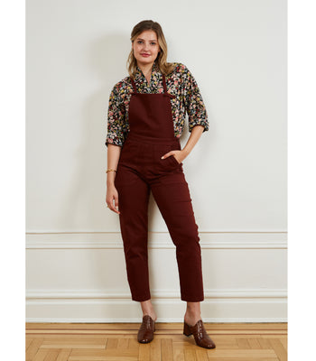 Knot Overalls in Cocoa | Loup