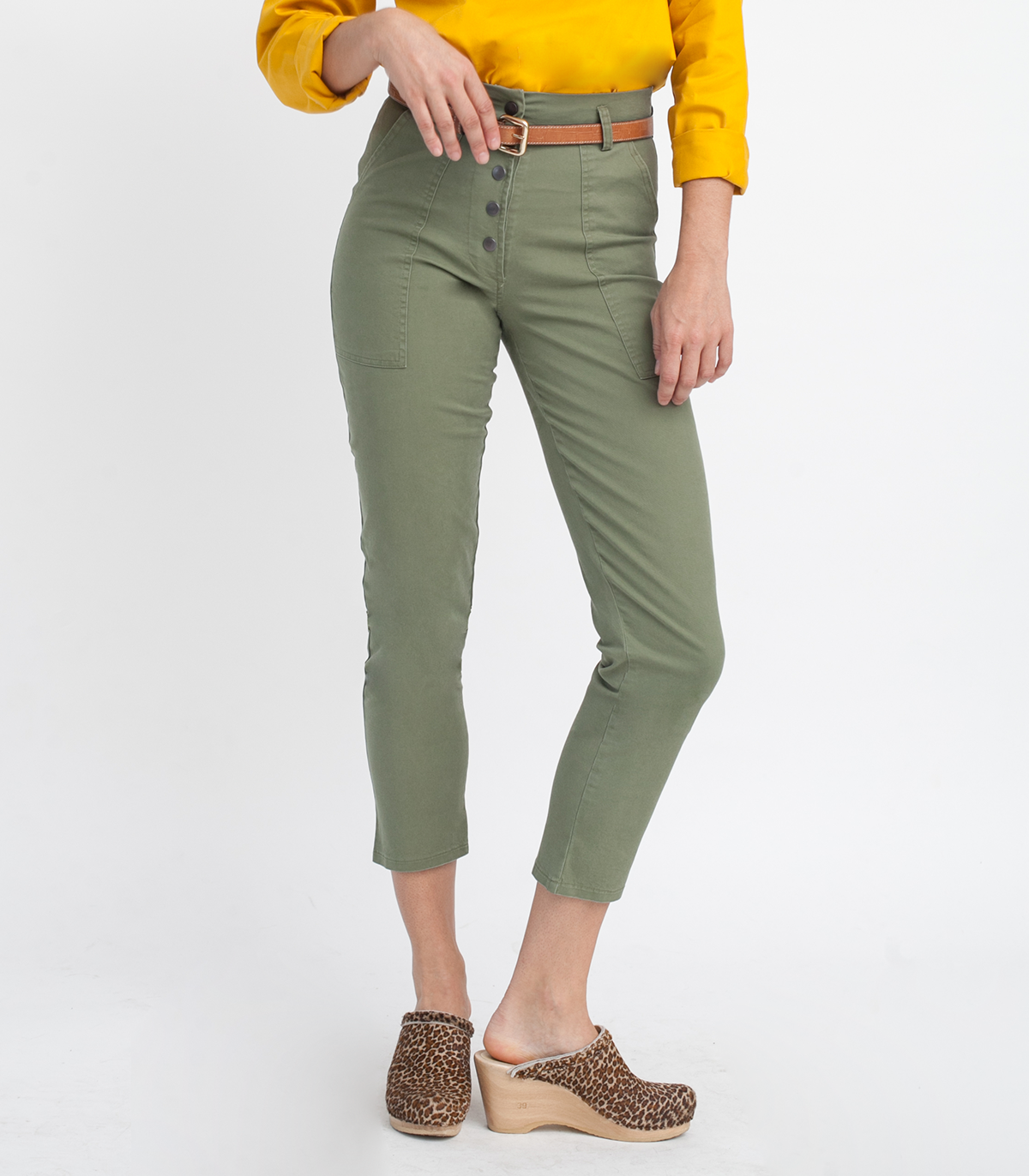 Green Cory Pants - SAMPLE SALE