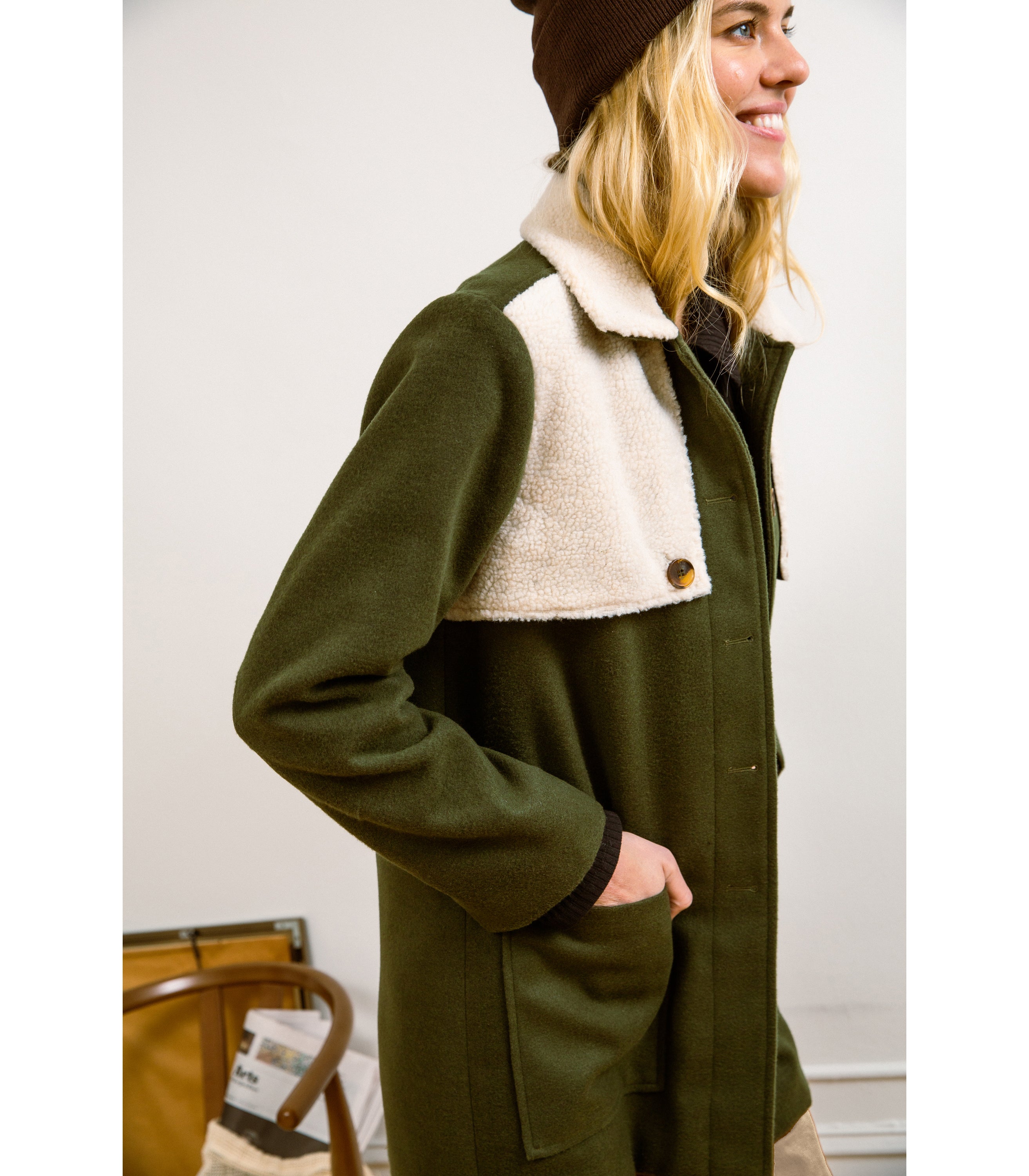 Maggie Field Jacket - Green SAMPLE SALE