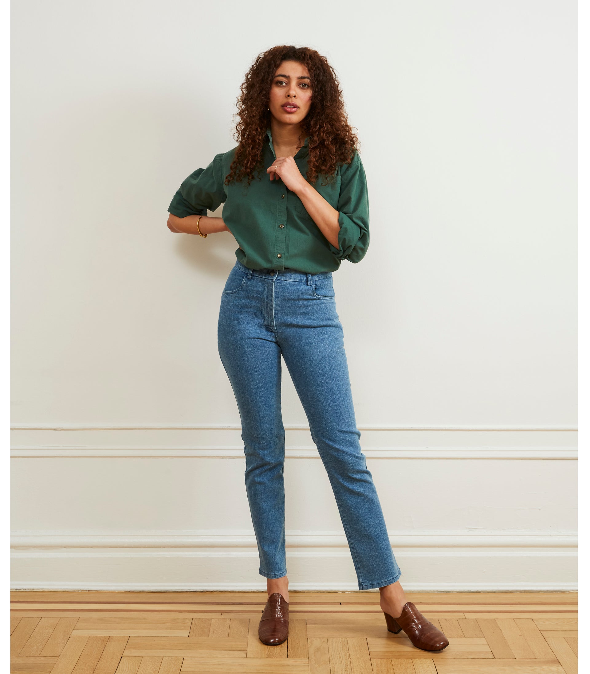 Cleo Straight Ankle Jeans Light