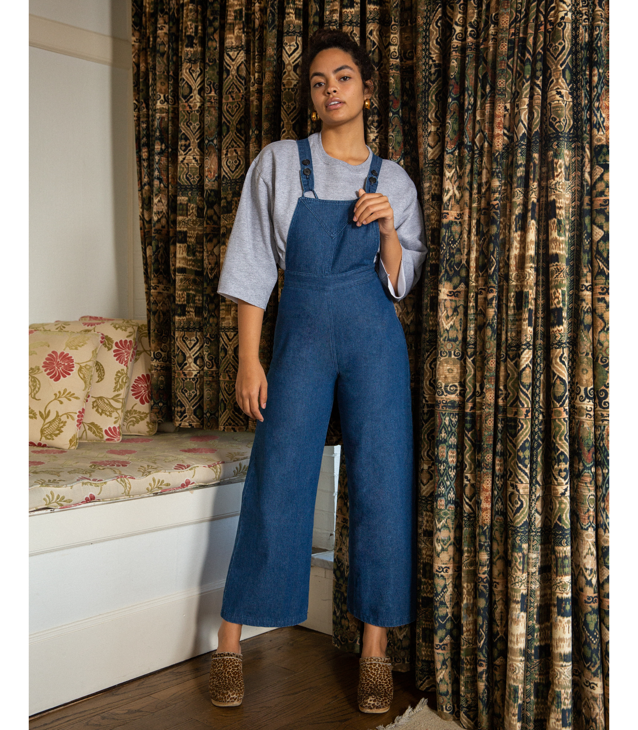 Loup x KAIGHT Milla Overalls - Indigo