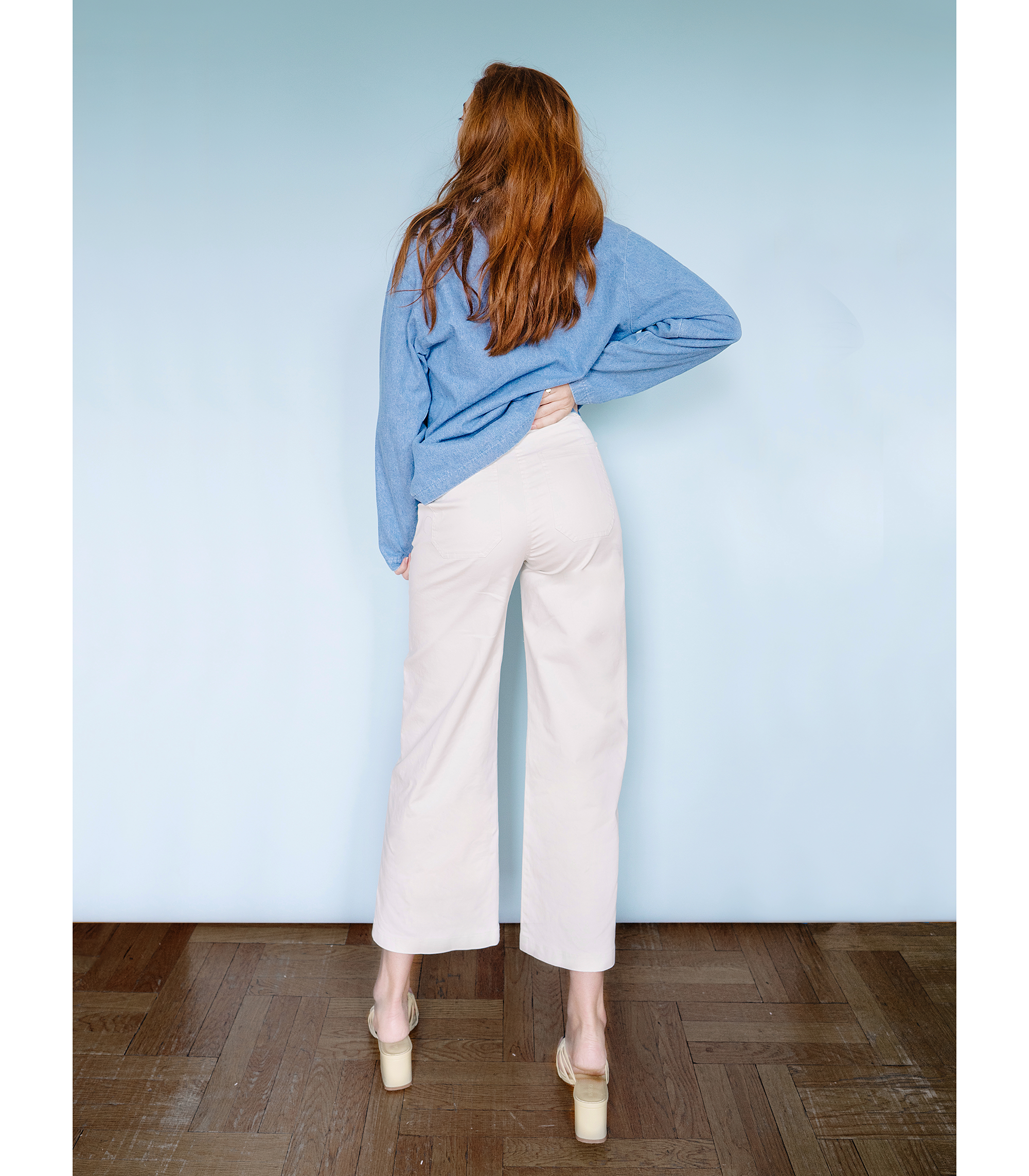 Toni Pants in Ivory | LOUP