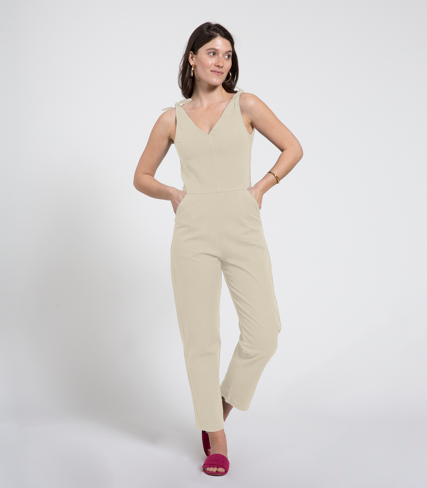 Ivory Slate Coveralls