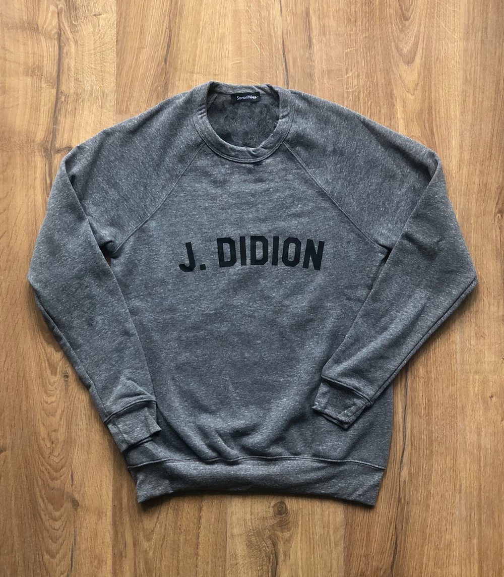 J. Didion Sweatshirt - Heather Gray – Loup