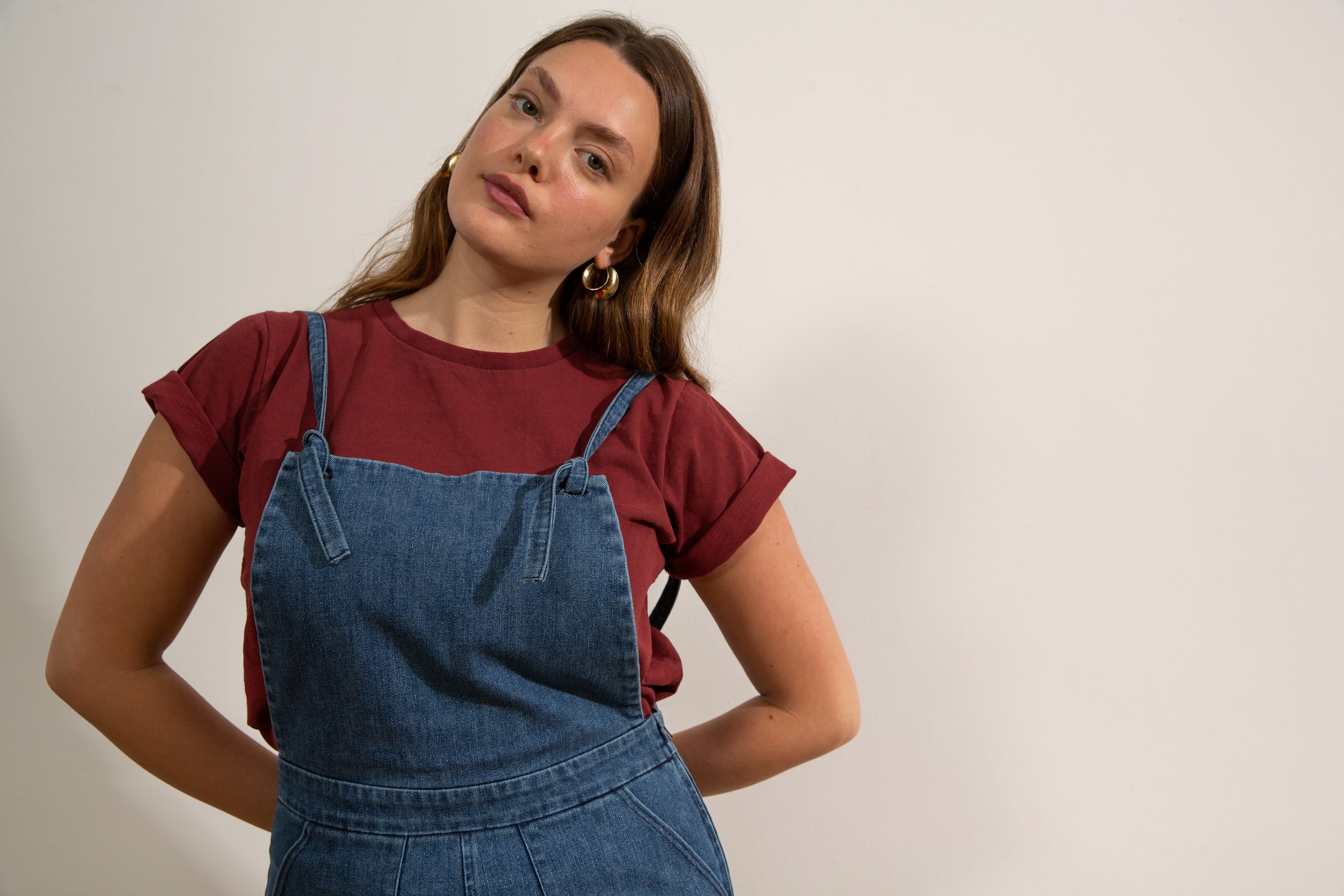 Knot Overalls - Washed Indigo