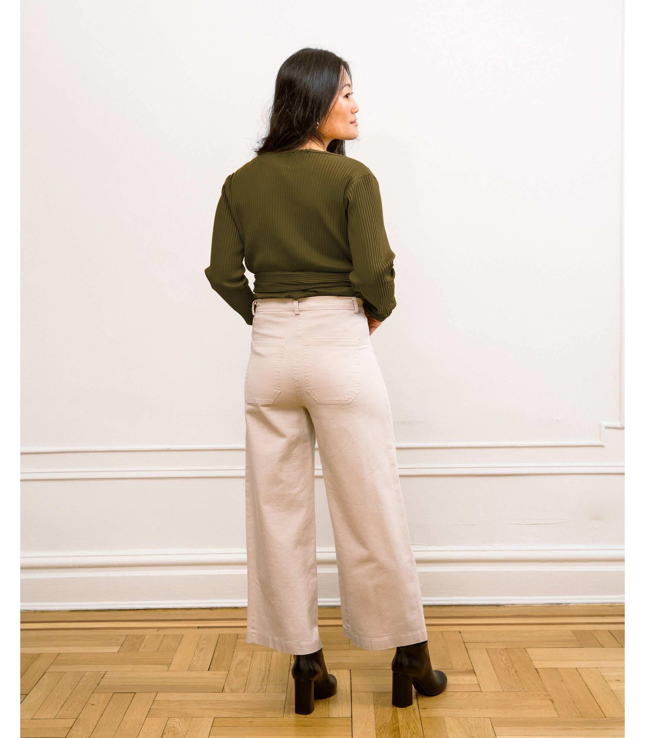 Simone Pants in Sand | LOUP