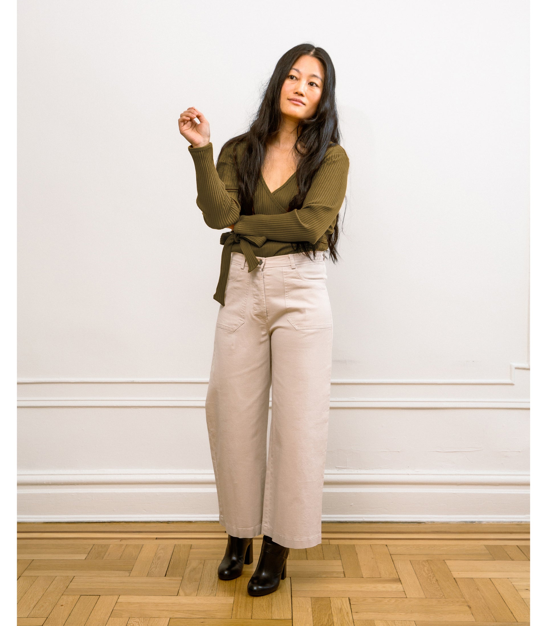 Simone Wide Crop Pants