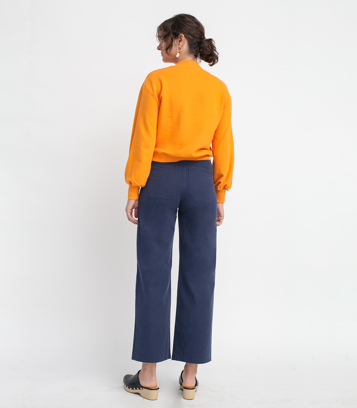 Toni Pants in Navy Blue | LOUP