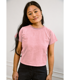 Hutton Tee in Pink | LOUP