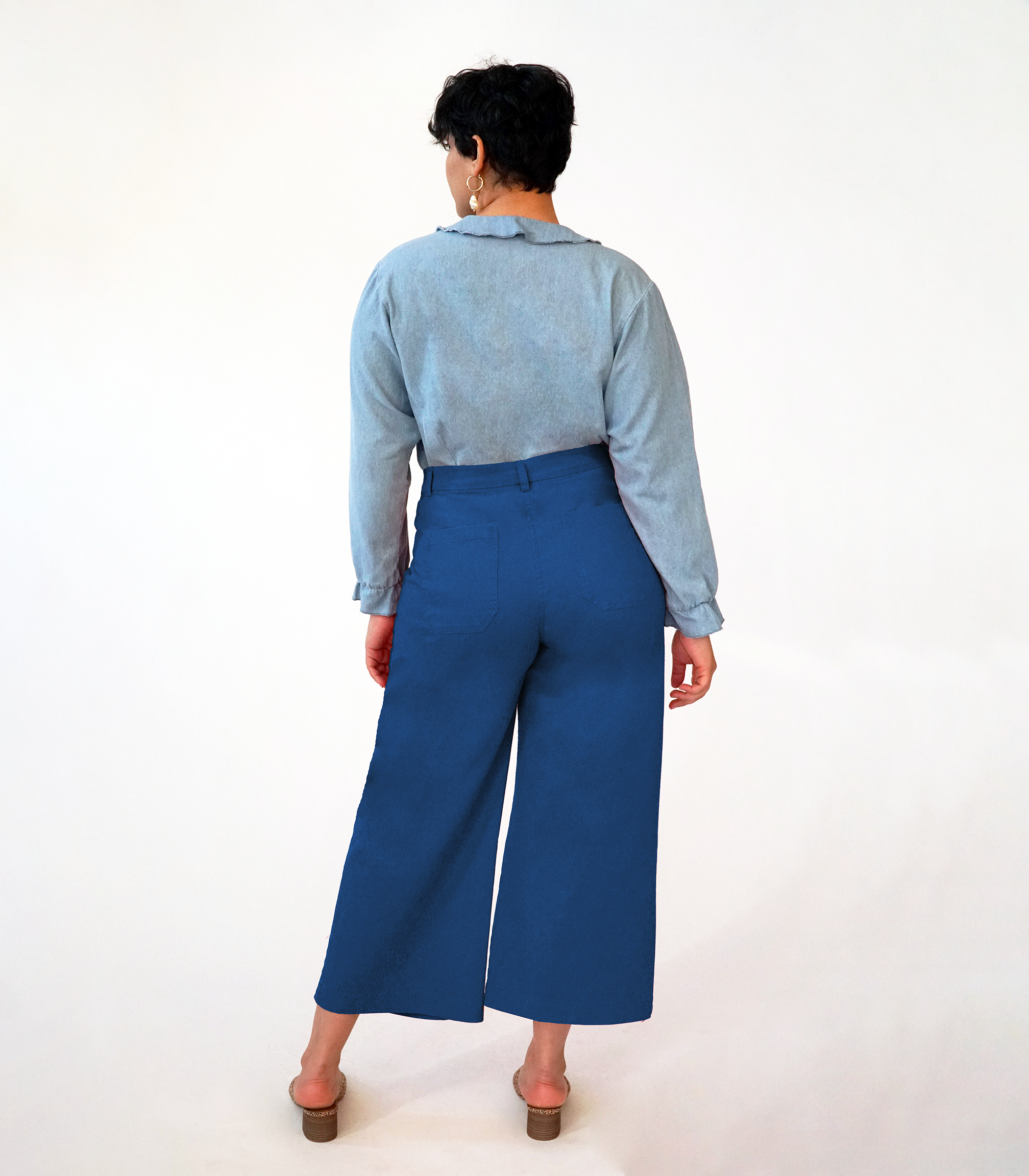 Simone Pants in Royal Blue | LOUP