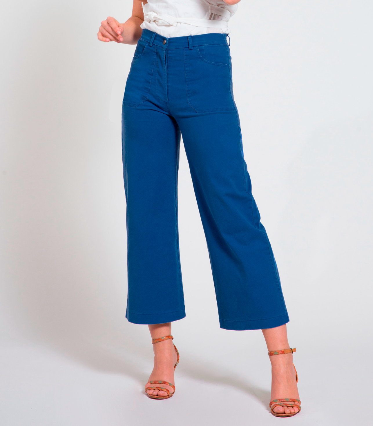 Simone Pants in Royal Blue | LOUP