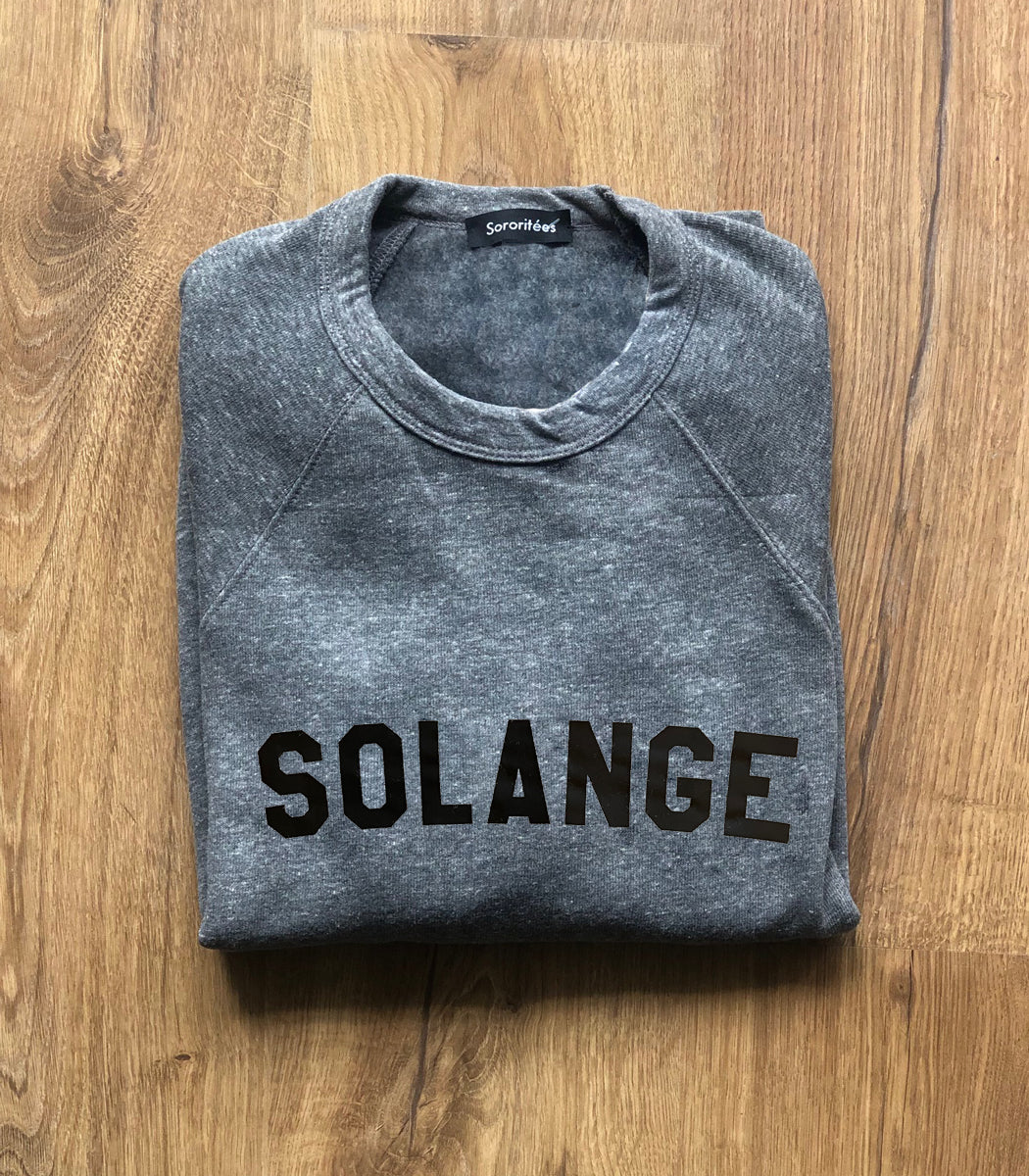 Solange Sweatshirt - Heather Gray