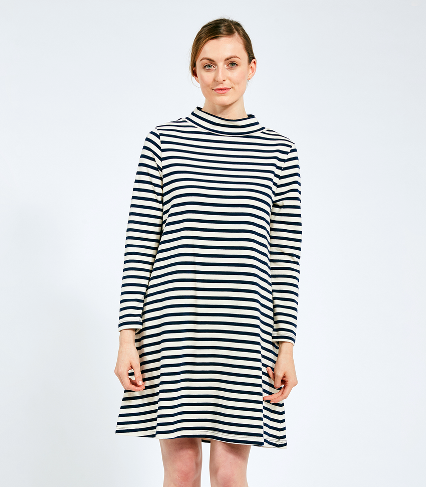 Striped Franc Dress - Available in Petites!