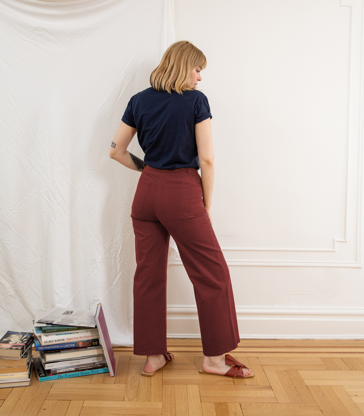 Toni Pants in Terracotta | LOUP