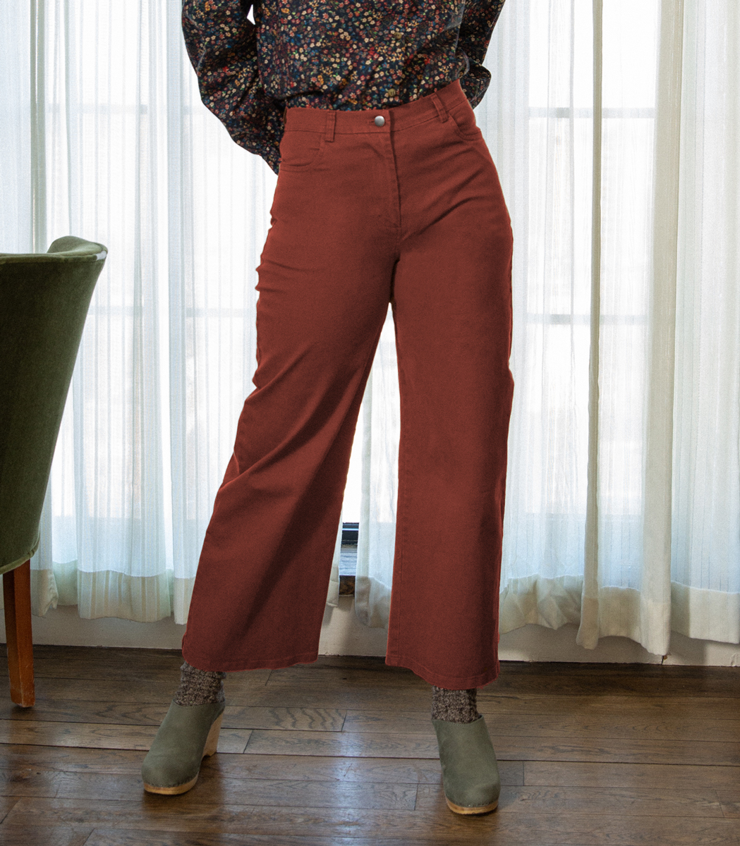 Toni Pants in Terracotta | LOUP