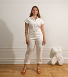 White Patty Worksuit